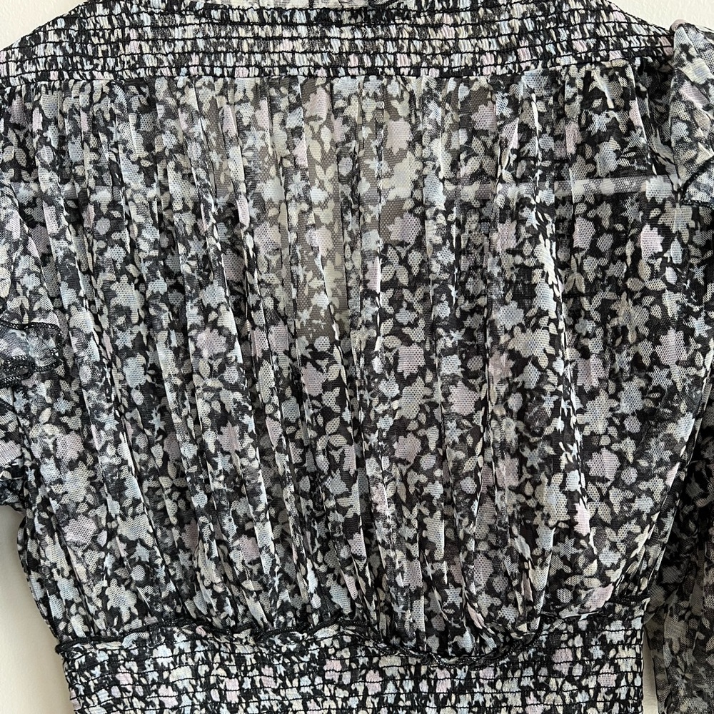 Free People Beatrice Smocked Ruffle Top - Picture 5 of 9